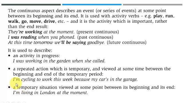 Lesson 27: Simple and Continuous Aspects # Intermediate Level смотреть онлайн
