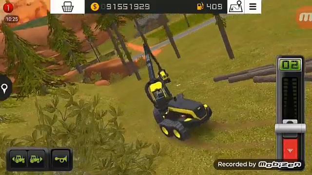 FS 18 Вырубаем небальшой лесок смотреть онлайн