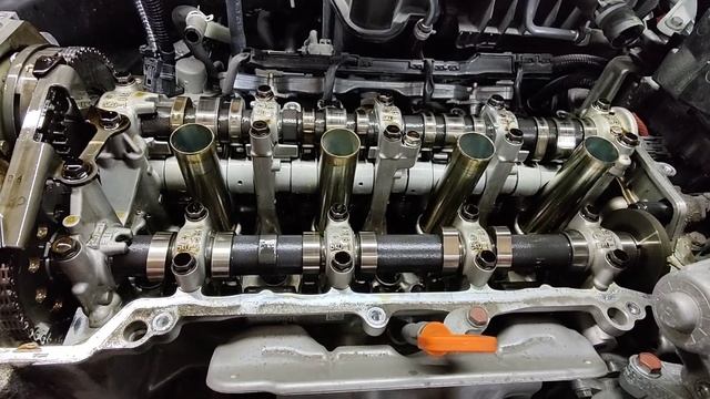 2014 Honda Accord Hybrid valve adjustment. only intake is adjustable. смотреть онлайн