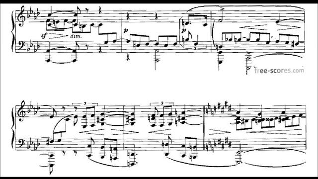 Ottorino Respighi - Piano sonata in F minor (1897) [Score] смотреть онлайн