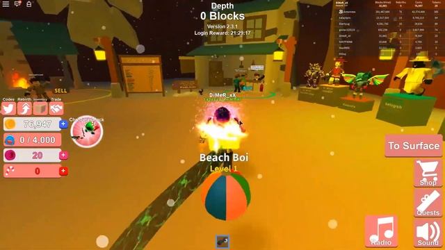 НУБ СТАЛ ПРО ЗА 5 МИНУТ В МАЙНИНГ СИМУЛЯТОРЕ! НОВОГОДНЕЕ ОБНОВЛЕНИЕ! MINING SIMULATOR ROBLOX смотреть онлайн