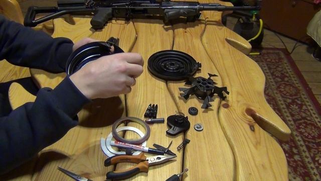 Бубен от РПК на 75 патронов || Переделка под 366ТКМ