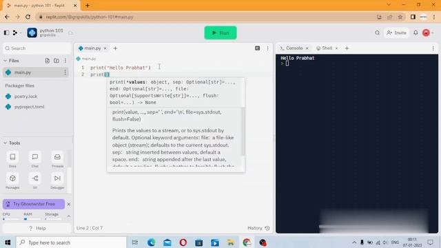 Python part 2 print() use смотреть онлайн