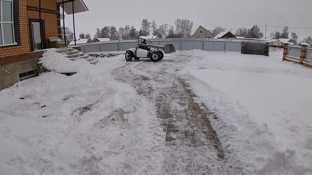 Нас завалило снегом САМОДЕЛЬНЫЙ MANITOU в работе смотреть онлайн