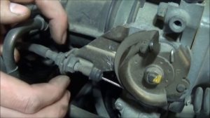 Honda CR-V RD1   Регулировка троса АКПП S4TA