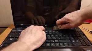 Замена клавиатуры на ноутбуке HP Pavilion G6