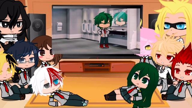 Mha react to I’m not in the mirror, I’m inside you // V.Deku смотреть онлайн