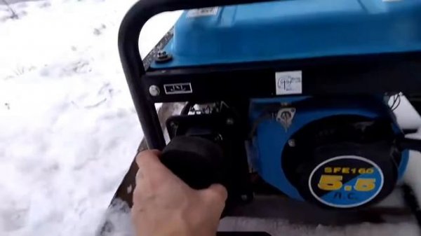 Секрет успешного запуска бензинового генератора зимой или после долгого простоя.