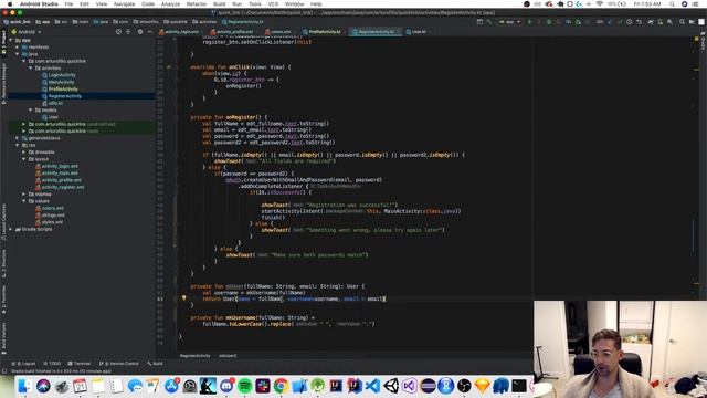 Android Kotlin - Firebase #3 [Create User Database node] смотреть онлайн