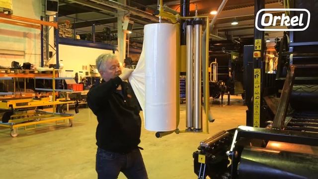 How to install wrapping film on an Orkel Compactor смотреть онлайн