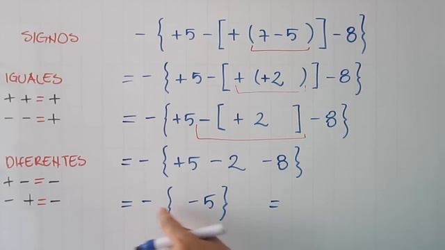 Eliminar signos de agrupación | Ejemplo 1 смотреть онлайн