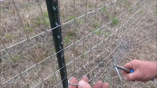 how to install wire clips on t posts смотреть онлайн