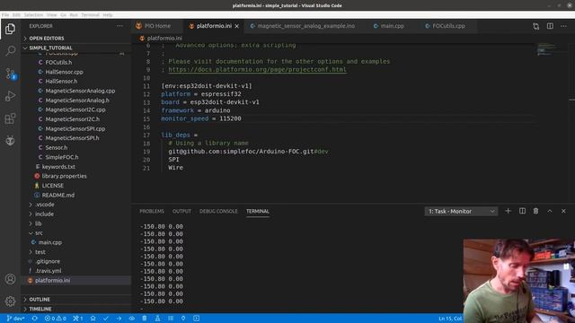 Getting started with PlatformIO IDE and the Simple FOC Library смотреть онлайн