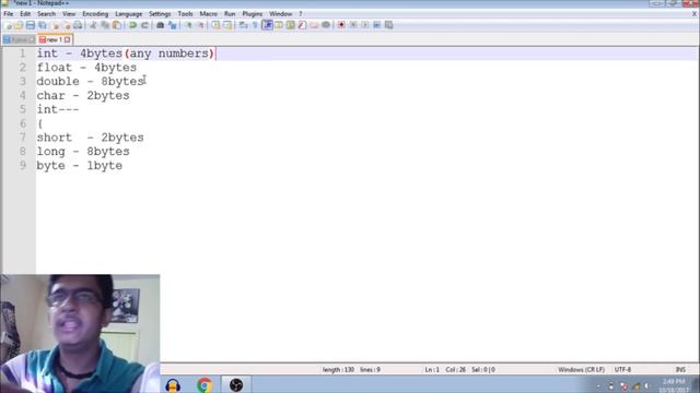 primitive data types in java (use,create and play)[hindi] смотреть онлайн