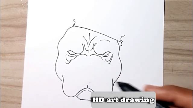 How to draw a Dog: pit bull Bravo With crown смотреть онлайн