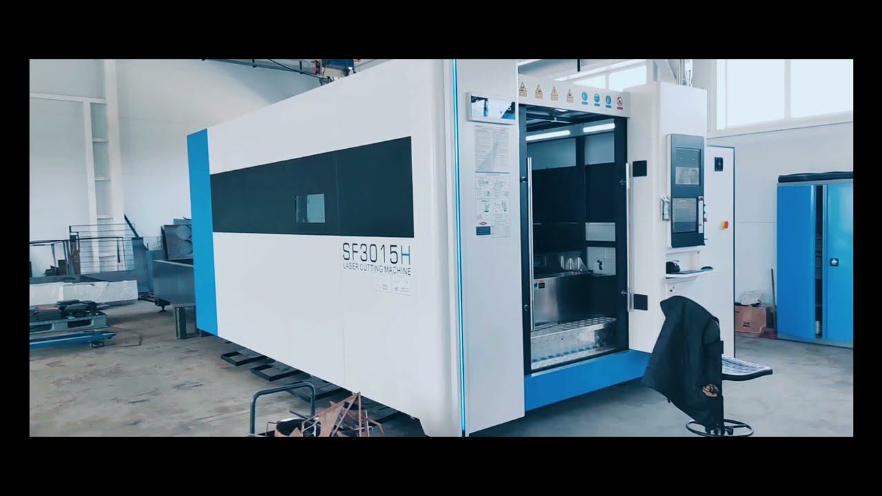 Senfeng SF3015H4 подрезка листа