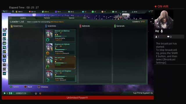 ICS-DarthSidious's Live PS4 Stellaris Mushroom Kingdom Shroom Beginnings смотреть онлайн