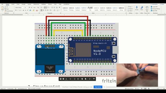 OpenWeatherMap ESP8266 SSD1306 Arduino Sketch смотреть онлайн
