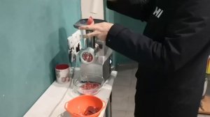 Работа мясорубки Bork M700 с нашим предохранителем