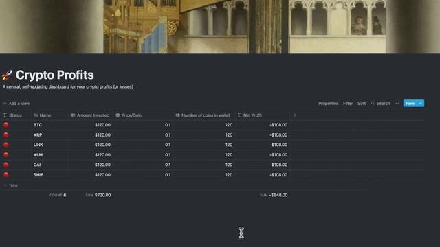 # Crypto Profits Tracker using #Python (feat. #NotionAPI) · link in description смотреть онлайн