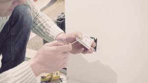 Установка датчика тёплого пола