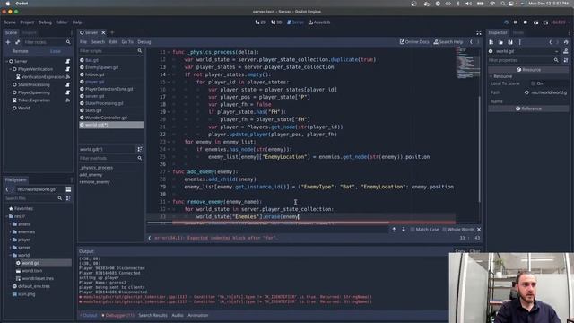 Godot MMORPG Development - Setting Up Server-Side Enemies смотреть онлайн