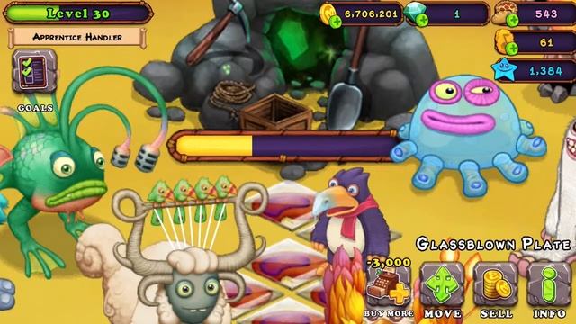 My Singing Monsters live stream: designing my Fire Oasis смотреть онлайн