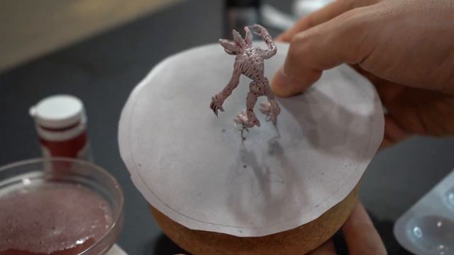 I Sculpted The DEMOGORGON From Stranger Things (D&D Mini Scale)