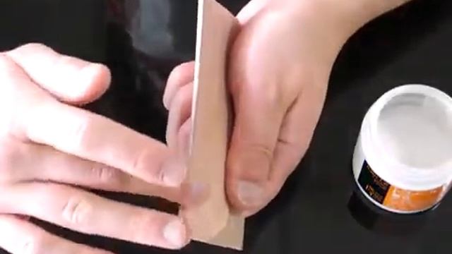 Приминение Tokonole Leather Burnishing Gum