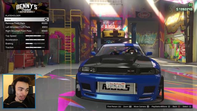 ELEGY RETRO CUSTOM | SKYLINE IN GTA!! | GTA 5 (Online) смотреть онлайн
