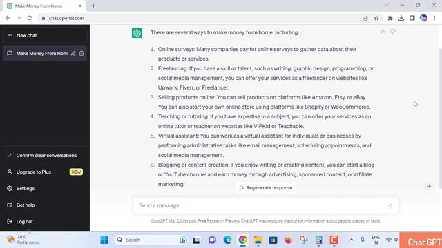 How to make money from home - Chat GPT Open Ai Explained смотреть онлайн