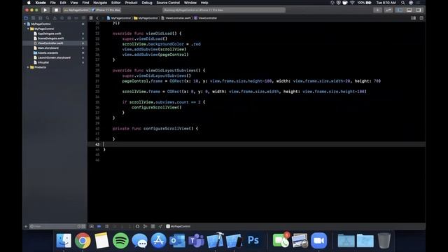 Page Control / View Pager in App (Swift 5) - Xcode 11, iOS for Beginners смотреть онлайн