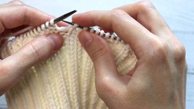 Как поднять лицевую петлю, которая распустилась смотреть онлайн