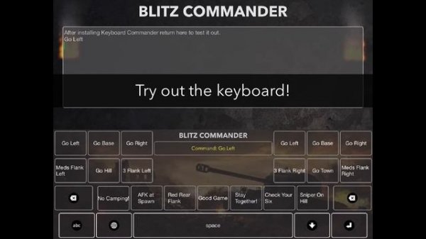Blitz Commander - Keyboard Installation