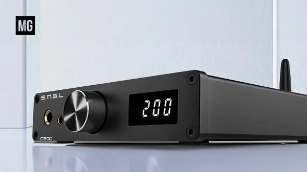 SMSL C200 — Бюджетный ЦАП и усилитель для наушников.