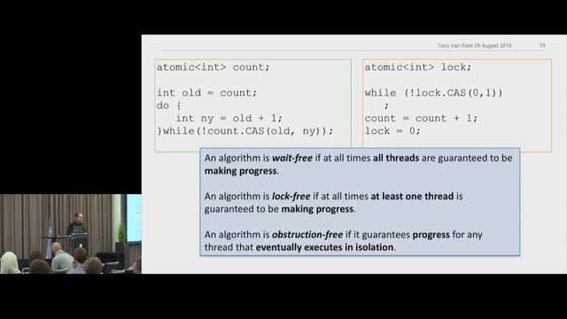 Introduction to Lock-free Programming - Tony van Eerd смотреть онлайн