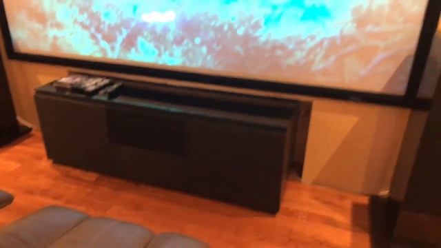 My home basement theatre room. смотреть онлайн