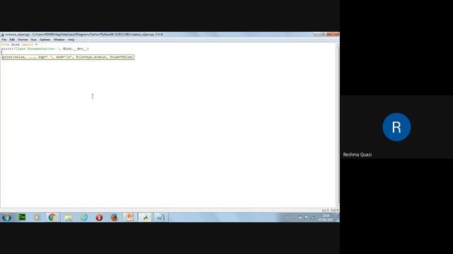 Unit III (Addressing class attribute in Python) смотреть онлайн