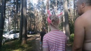 второй день отдыха в оленьем бору))) на волге в калязин. наш кемпинг