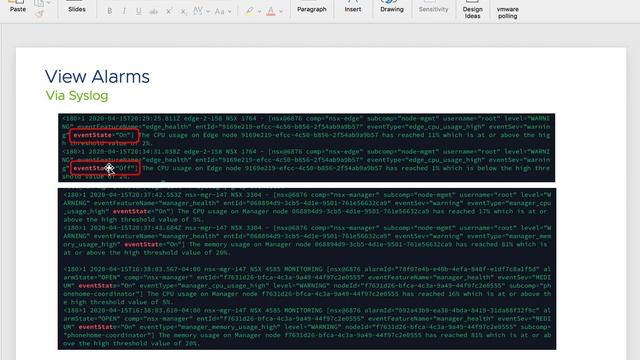 NSX-T Alarm/Event Framework & Demo смотреть онлайн