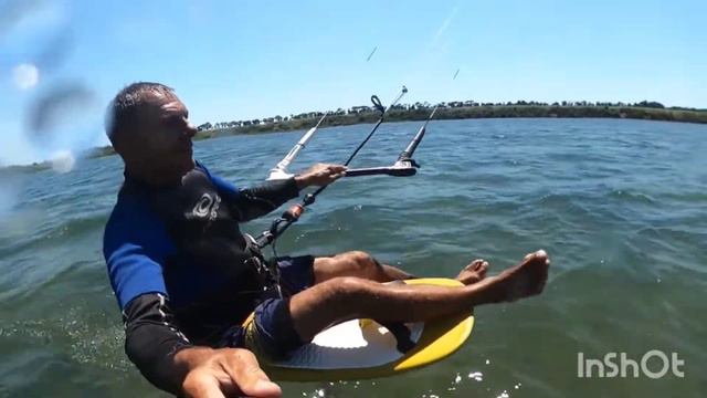 Тесты кайта Core Xlite с гидрофойлом.