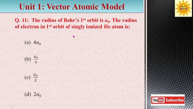 BSc Physics 5th semester 20 Most Important MCQs on Vector Atomic Model (Spectroscopy@Practice Set 1 смотреть онлайн