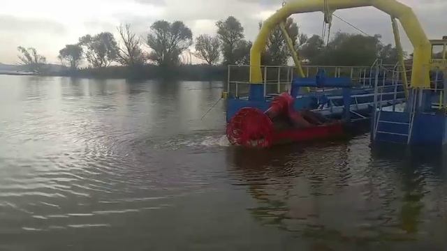 Фрезерный рыхлитель земснаряда НСС 1600 смотреть онлайн