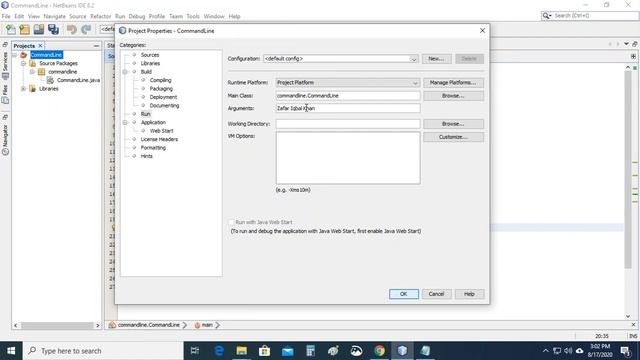 T2. Command-line arguments from Netbeans; by Mr. Zafar Khan смотреть онлайн