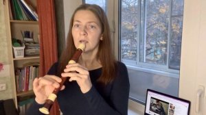 Музыка из к/ф «Игрушка» на блокфлейте