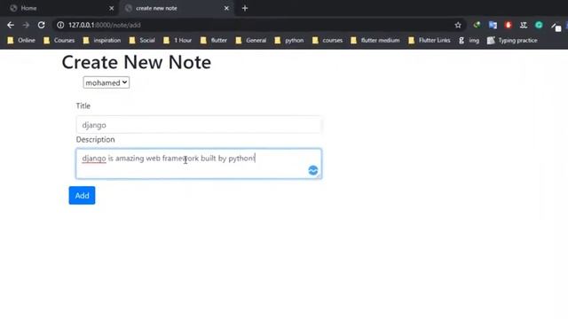 Django | Todo list and note App смотреть онлайн