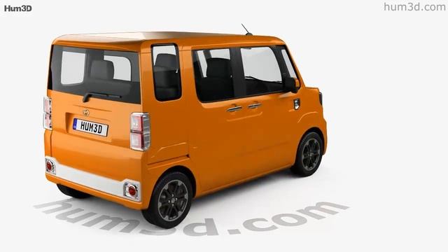 Toyota Pixis Mega 2016 3D model by Hum3D.com смотреть онлайн