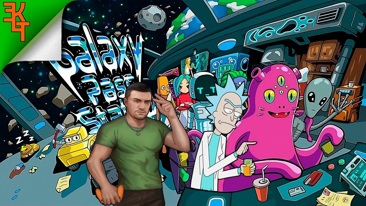 РИК РАЗВИВАЕТ СВОЮ СТАНЦИЮ! GALAXY PASS STATION смотреть онлайн