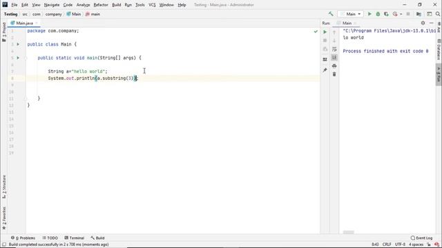 Substring in Java-Java programming for beginners смотреть онлайн