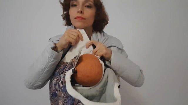 Слинговставка от Гусленка. Вставка в куртку смотреть онлайн